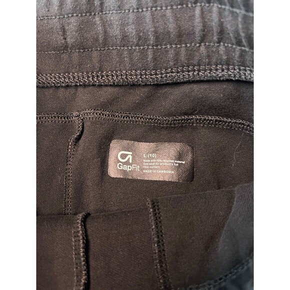 Gap Fit Boys Cotton Black Shorts sz Large 10 - Picture 2 of 3